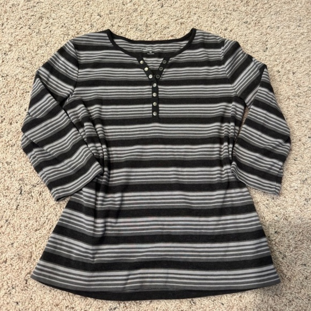 Croft & Barrow 3/4 sleeve top